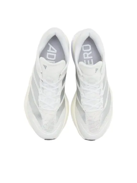 (WMNS) Adidas Adizero Boston 13 'Cloud White Matte Silver' — изображение 3 из 5, белый/серебристый/серый