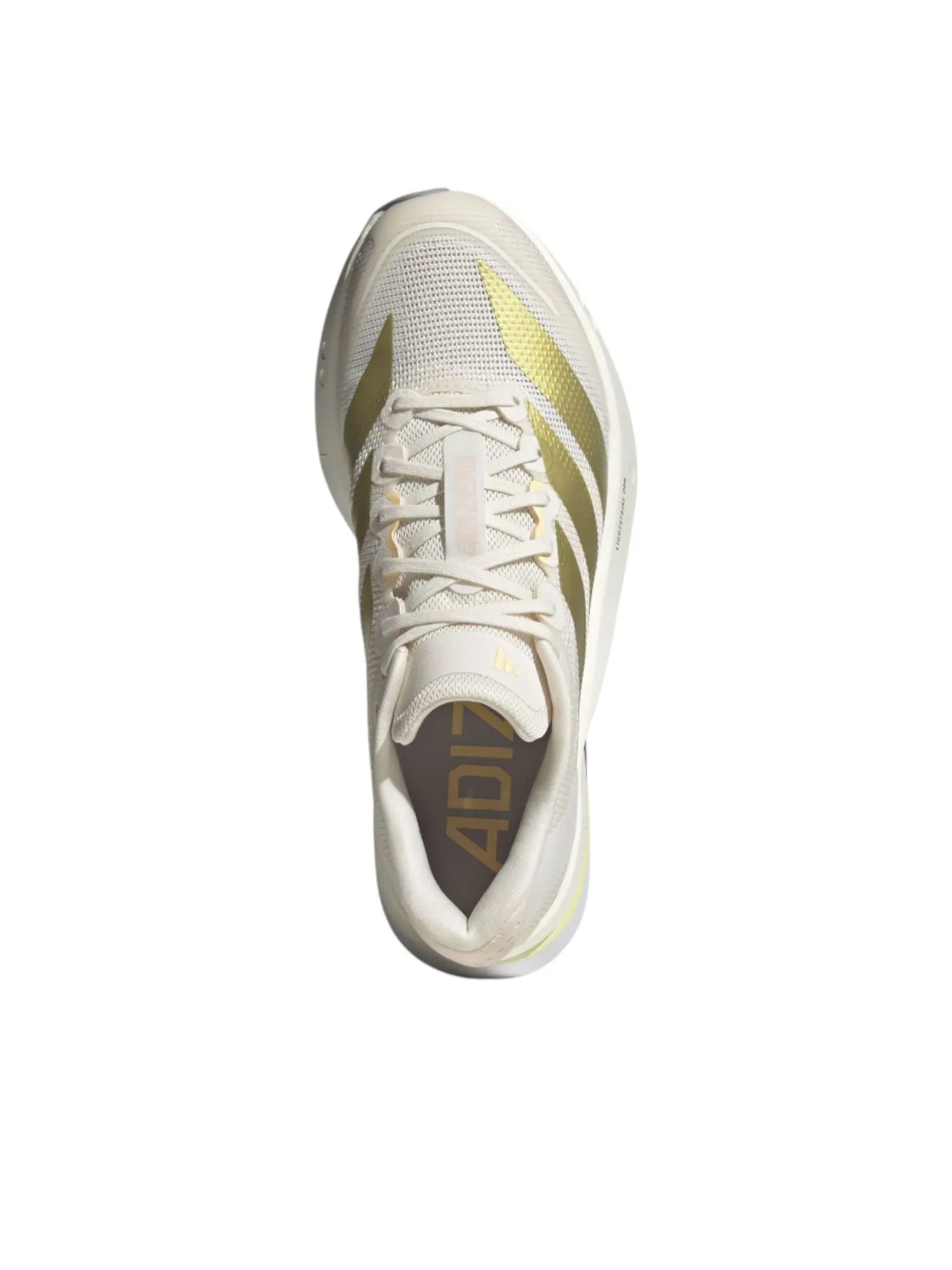 Кроссовки (WMNS) adidas Adizero Boston 13 'Chalk White Gold Metallic' — изображение 4 из 5, бежевый