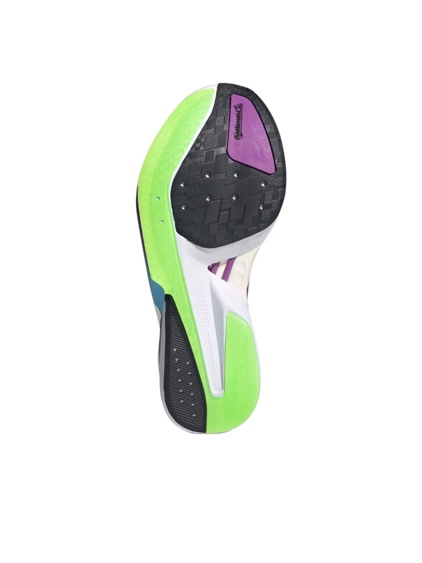 (WMNS) Adidas Adizero Boston 13 'White Collegiate Purple Lime Burst' — изображение 4 из 6, белый/фиолетовый