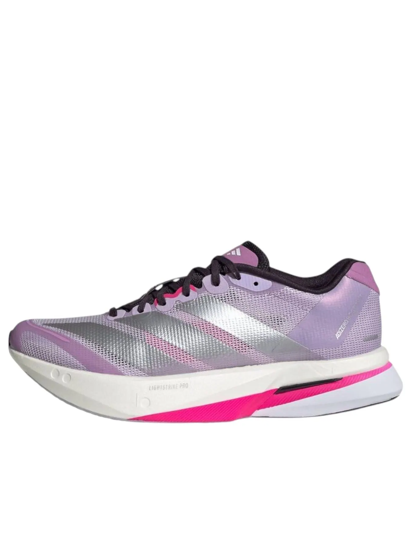 (WMNS) Adidas Adizero Boston 13 'Powder Plum Silver Metallic Pink' — изображение 1 из 5