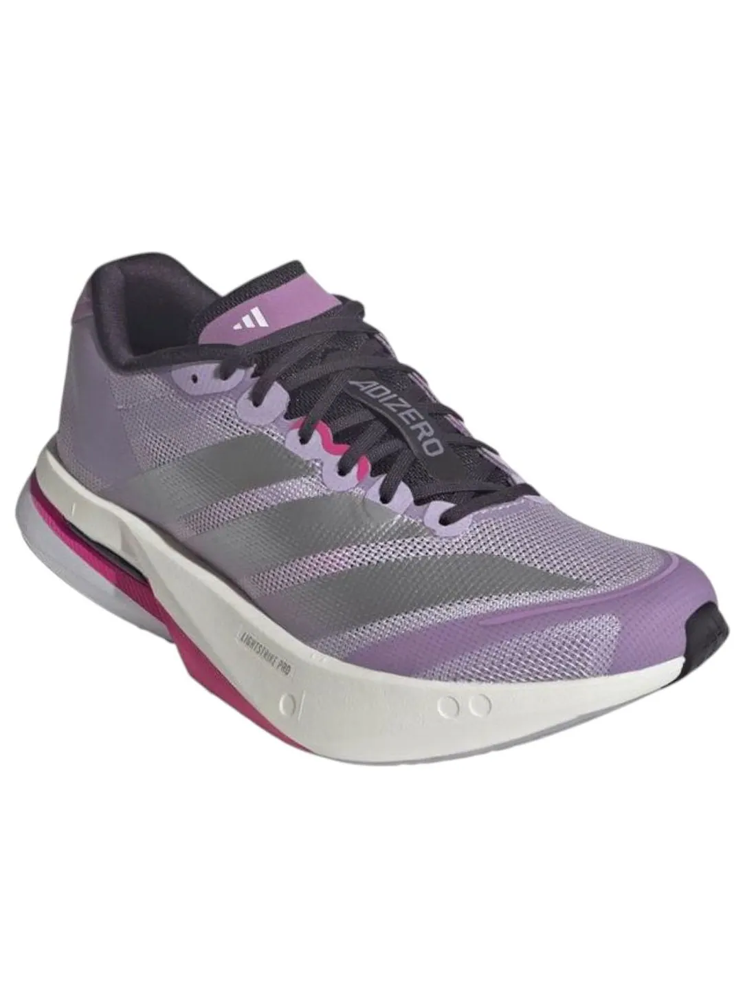 (WMNS) Adidas Adizero Boston 13 'Powder Plum Silver Metallic Pink' — изображение 2 из 5