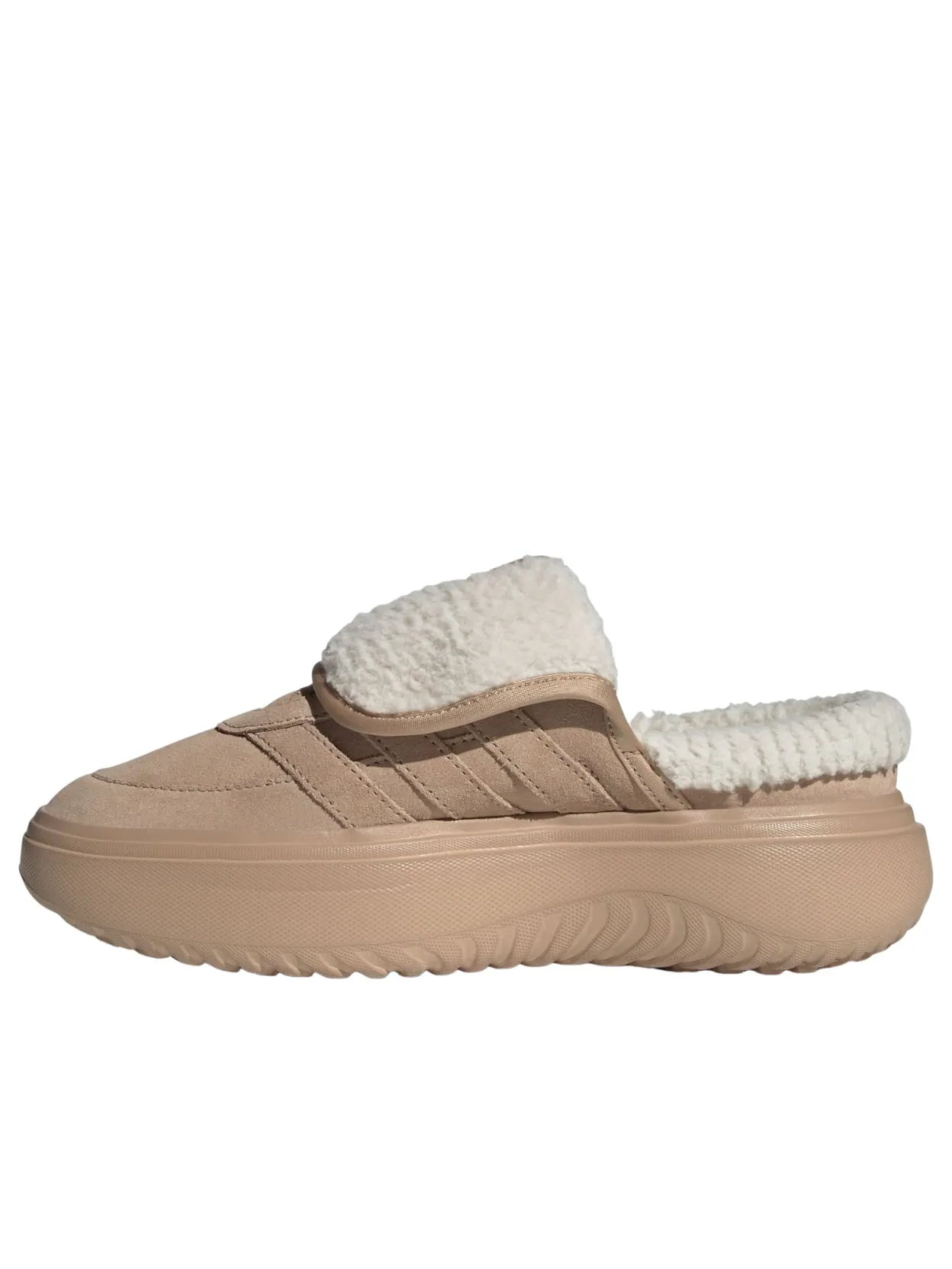 (WMNS) Adidas Grand Court Mule 'Warm Sandstone Wonder White' — изображение 2 из 5, белый