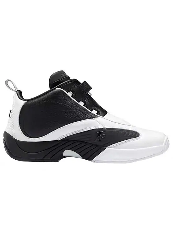 Кроссовки iverson answer 4 'black white' Reebok — изображение 3 из 4, черный/белый