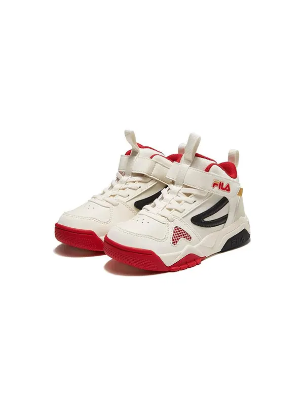 Кроссовки high-top skate shoes 'white black red' Fila — изображение 3 из 4, белый/черный/красный