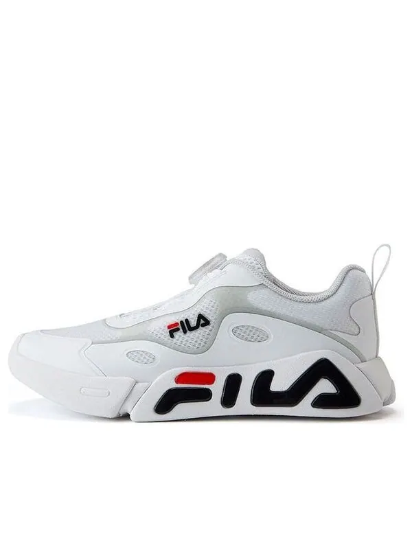 Кроссовки (GS) FILA BOA Classic VNTG Running Shoes White/Black — изображение 1 из 4, белый/черный