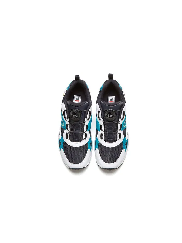 Кроссовки retro sport shoes 'black white blue' Fila — изображение 3 из 4, черный/белый/синий