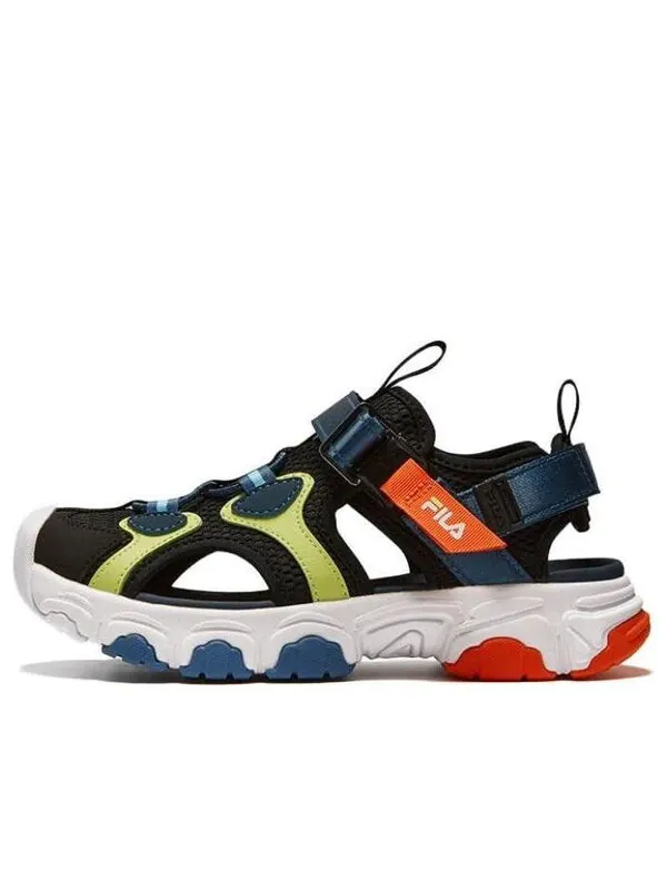 Сандалии lifestyle sandals 'black white blue' Fila — изображение 1 из 4, черный/белый/синий