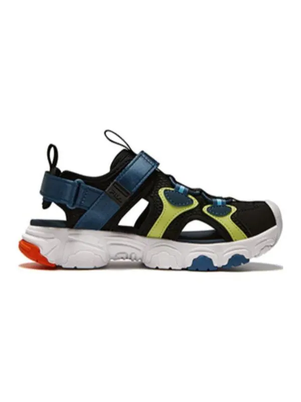 Сандалии lifestyle sandals 'black white blue' Fila — изображение 2 из 4, черный/белый/синий
