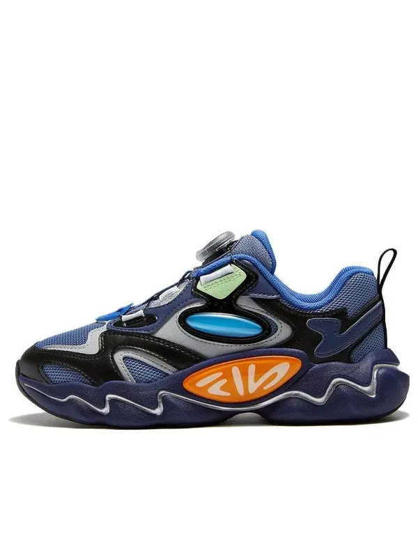 Кроссовки boa running sneakers 'navy blue' Fila Fusion — оранжевый