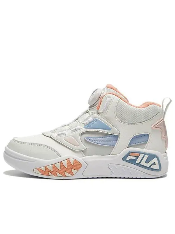 Кроссовки high-top shoes 'white' Fila — изображение 1 из 4, белый/синий/оранжевый