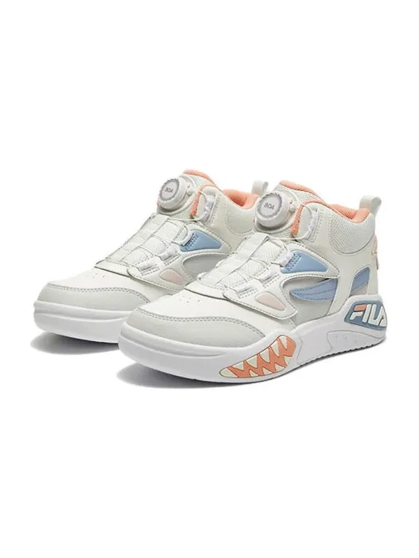 Кроссовки high-top shoes 'white' Fila — изображение 2 из 4, белый/синий/оранжевый