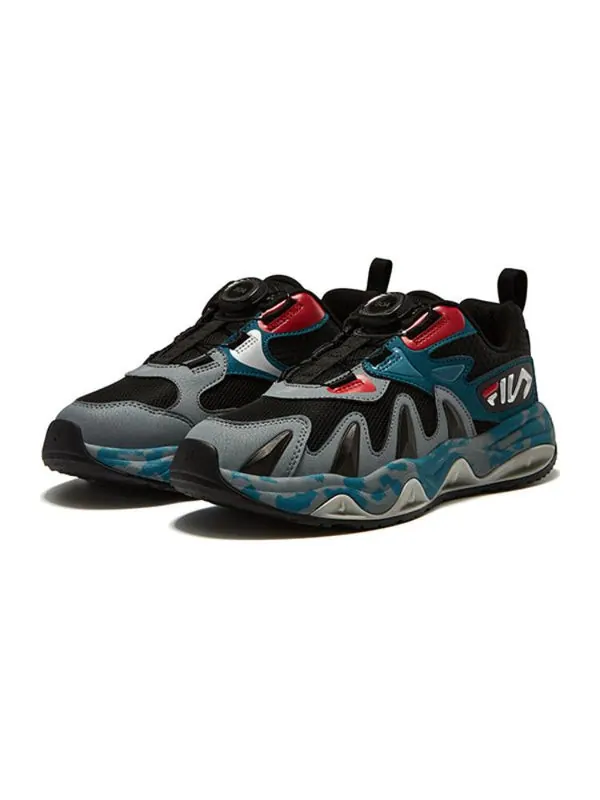 Кроссовки classic sport shoes 'black blue red' Fila — изображение 3 из 4, черный/синий/красный