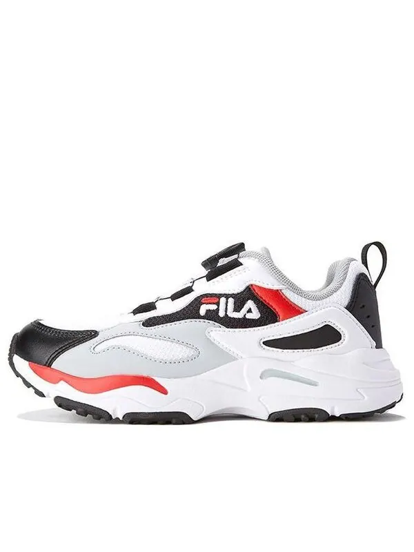 Кроссовки classic sports shoes 'white red black' Fila — изображение 1 из 4, белый/красный/черный