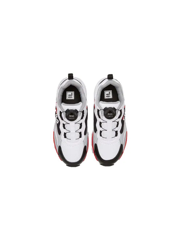 Кроссовки classic sports shoes 'white red black' Fila — изображение 3 из 4, белый/красный/черный