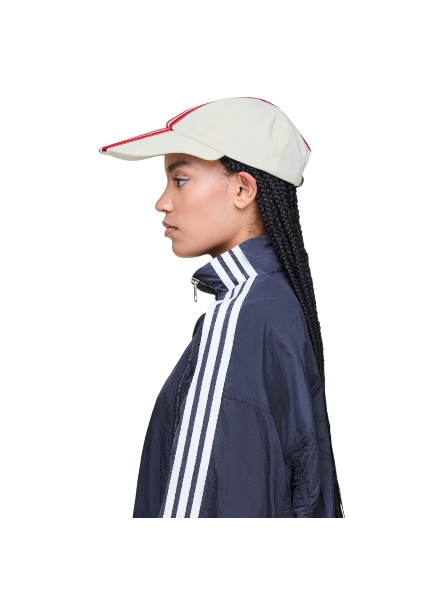 Спортивная кепка Adidas x THUG CLUB TEAMGEIST «Бело-красный» — изображение 4 из 4, белый/красный