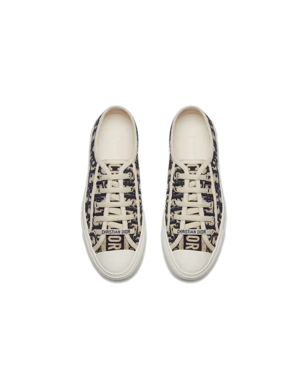 Кроссовки walk'n' oblique 'navy canvas' Dior — изображение 4 из 4, синий