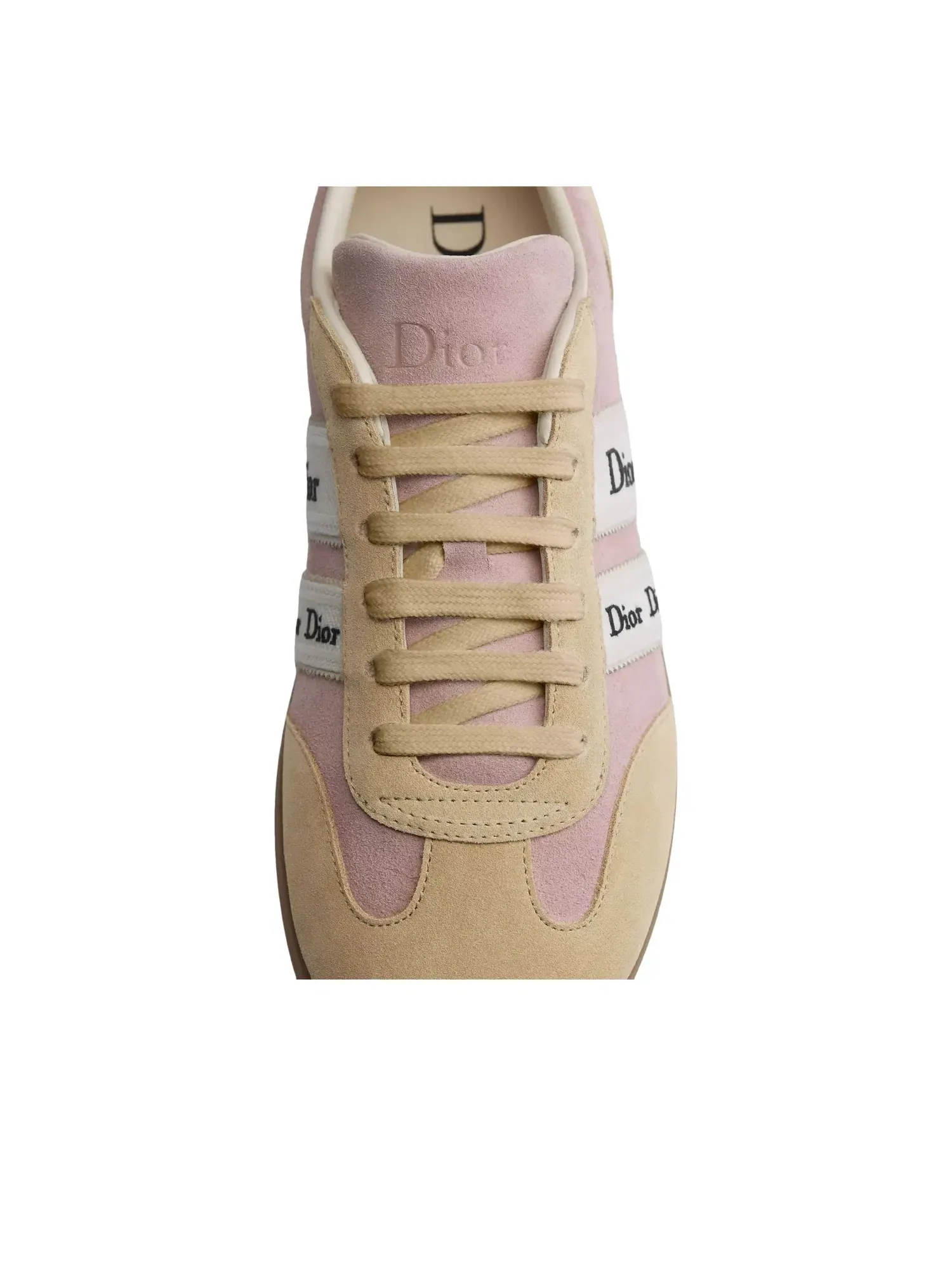 Женские кроссовки DIOR Ribbon 'Розовый бежевый' KCK553SUE-S80P — изображение 6 из 6