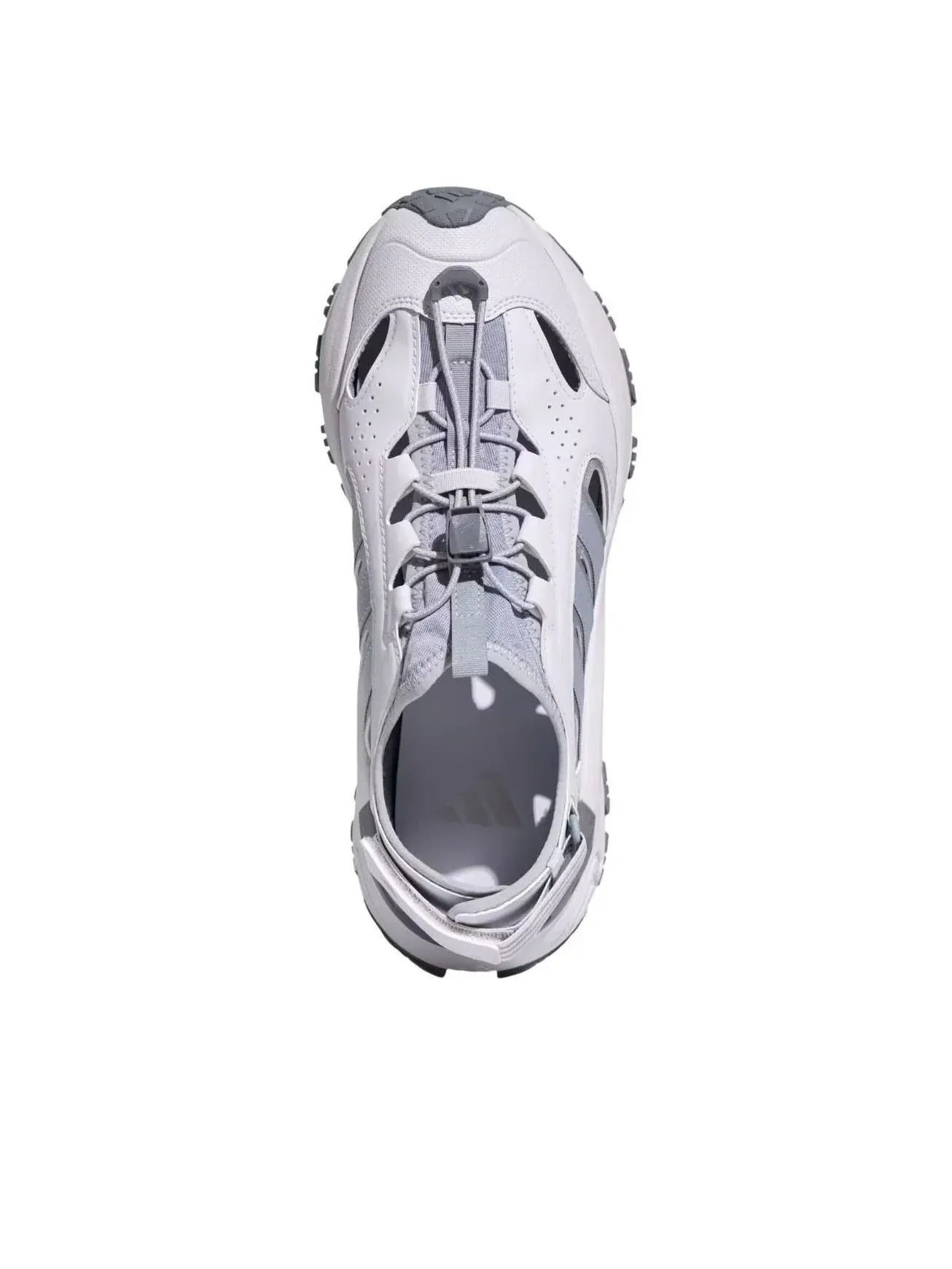 Кроссовки-сандалии Adidas 'Dash Grey Halo Silver' — изображение 2 из 5, серебряный