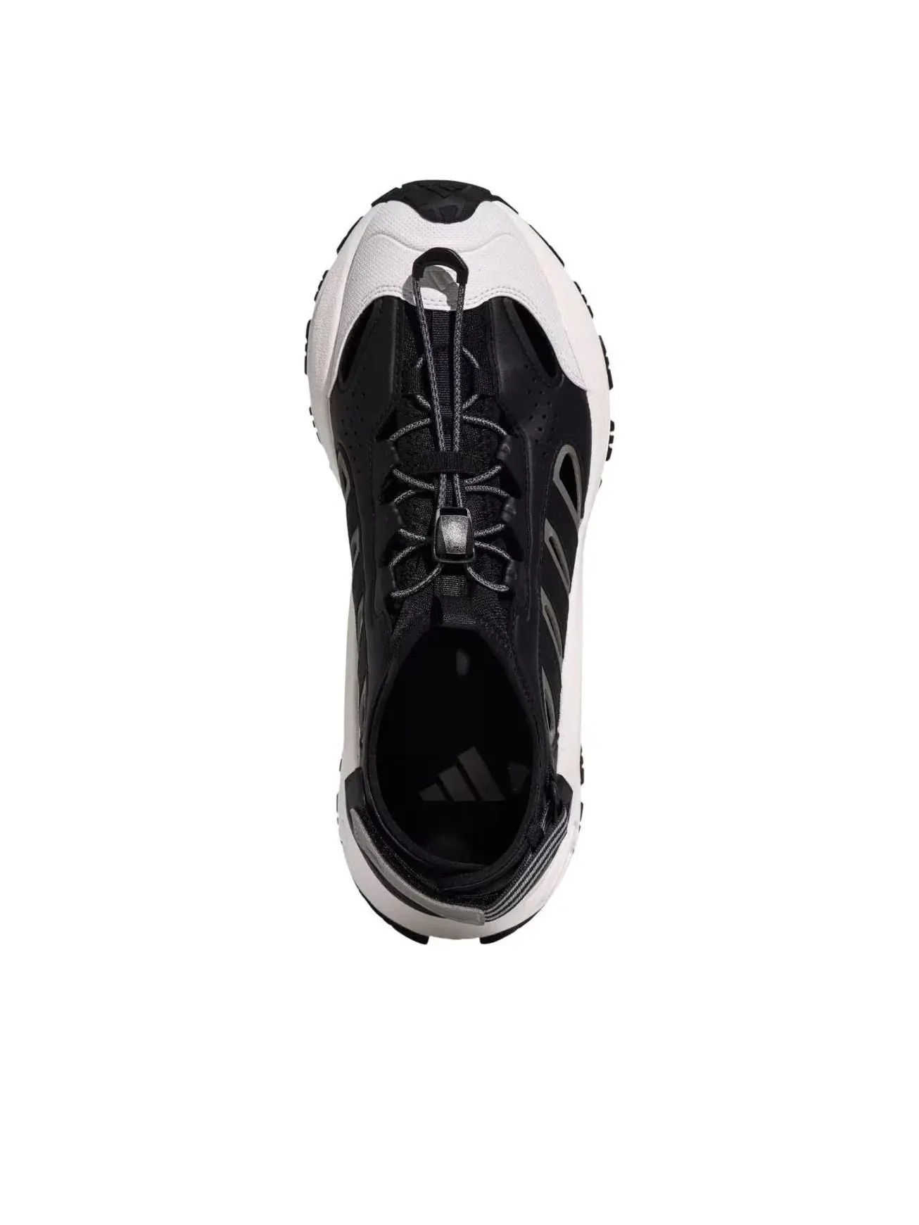 Кроссовки-сандалии Adidas 'Black White Iron Metallic' — изображение 2 из 5, черный