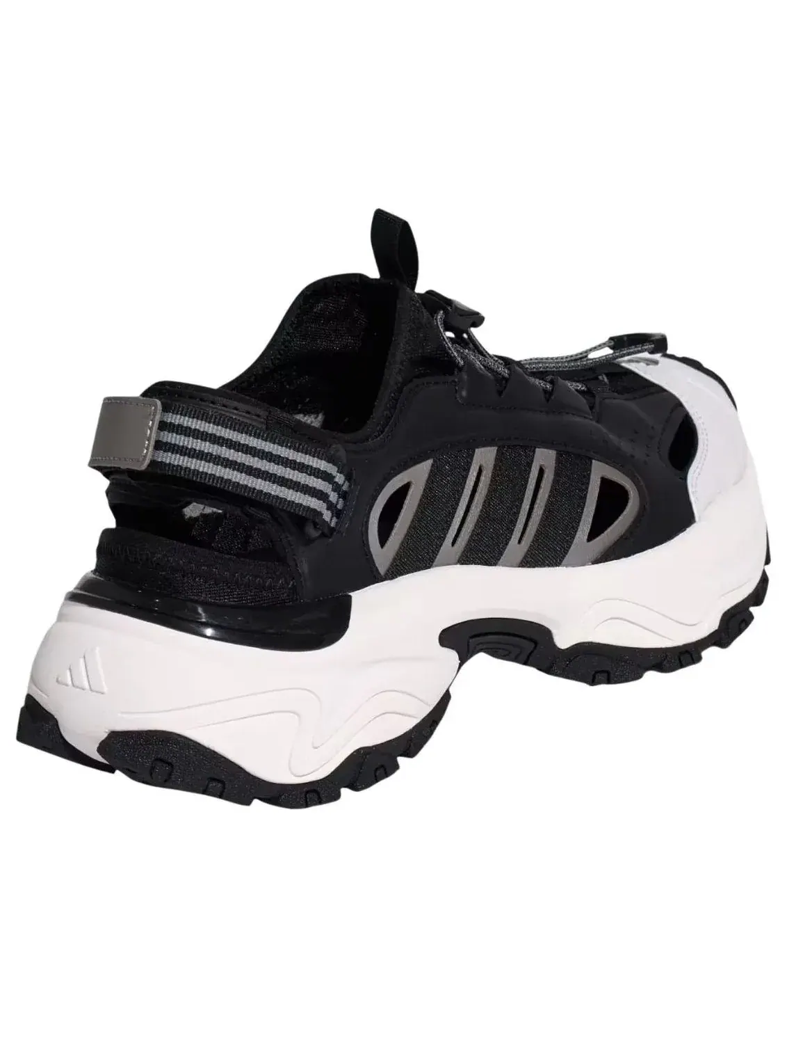 Кроссовки-сандалии Adidas 'Black White Iron Metallic' — изображение 5 из 5, черный