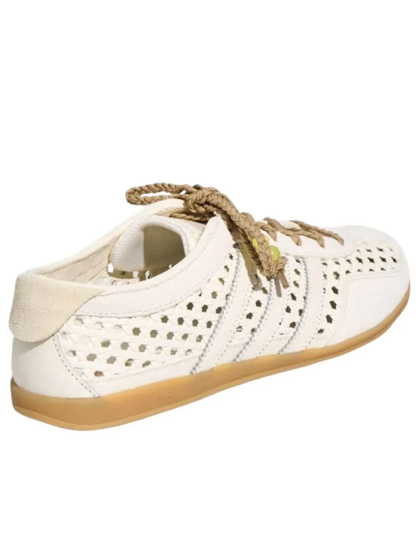Женские кроссовки с замшевым верхом Gazelle Adidas — изображение 3 из 5, белый