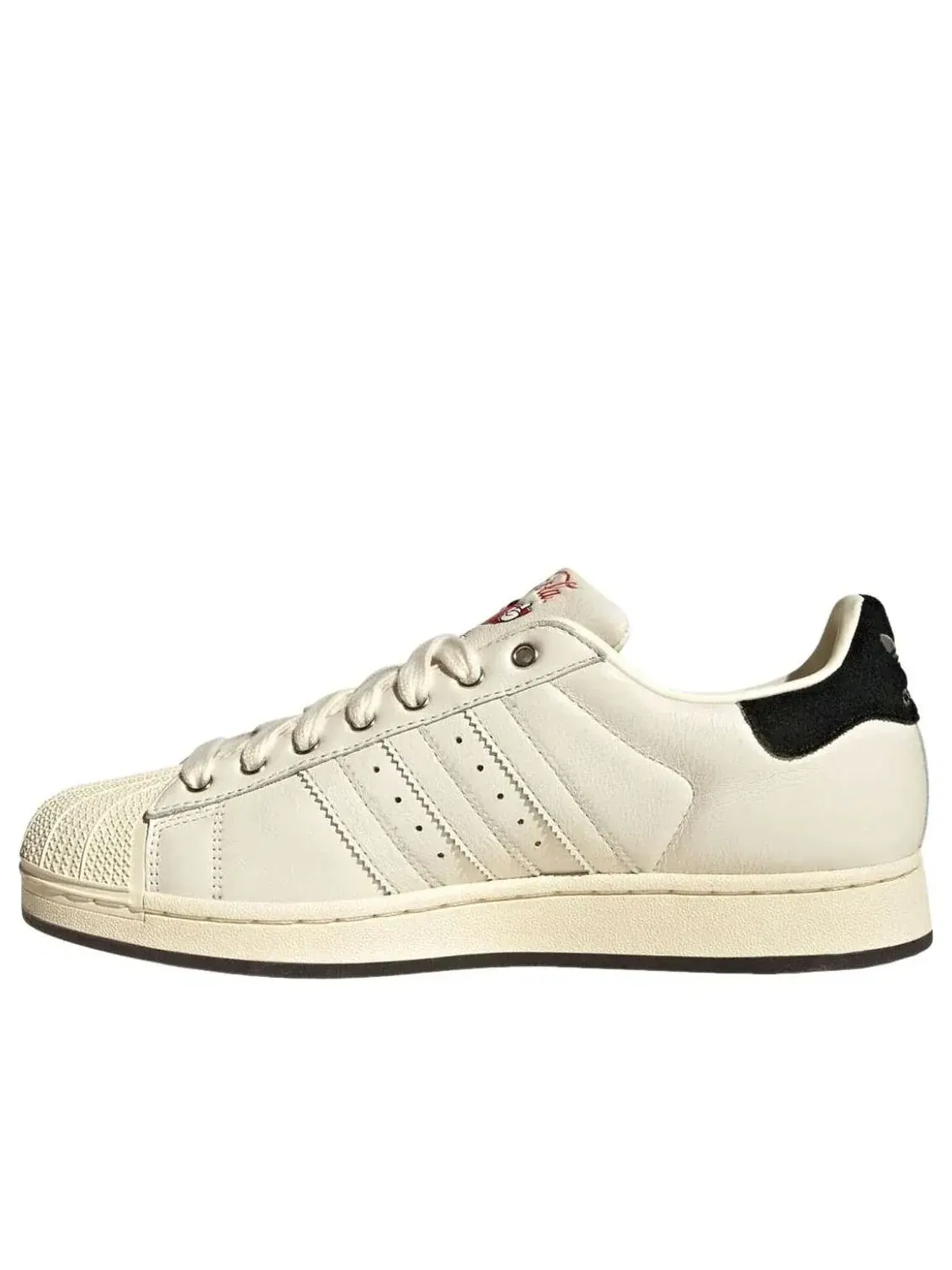 Мужские кроссовки с кожаным верхом Adidas x Coca-Cola Superstar II White Red — изображение 1 из 5, белый