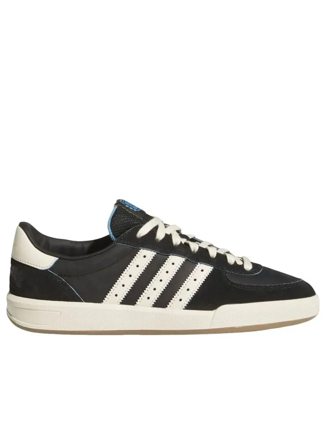 Мужские кроссовки с кожаным верхом Glenburn Thrasher Adidas — изображение 2 из 6, черный