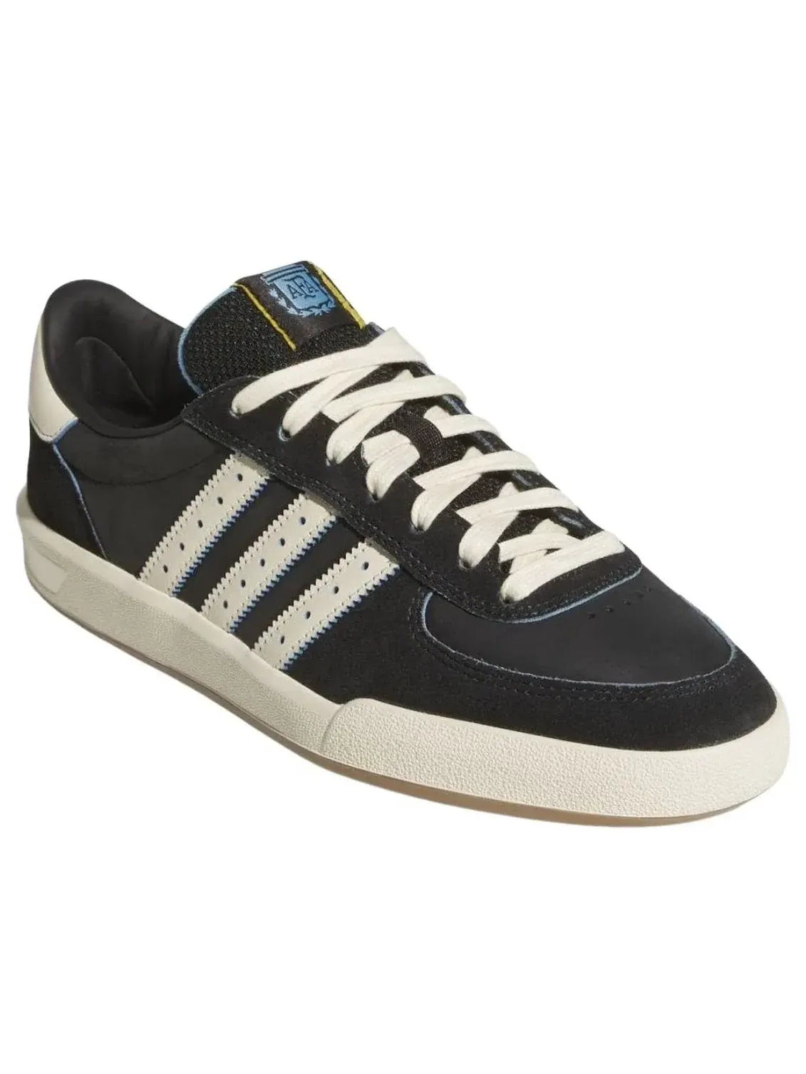 Мужские кроссовки с кожаным верхом Glenburn Thrasher Adidas — изображение 3 из 6, черный