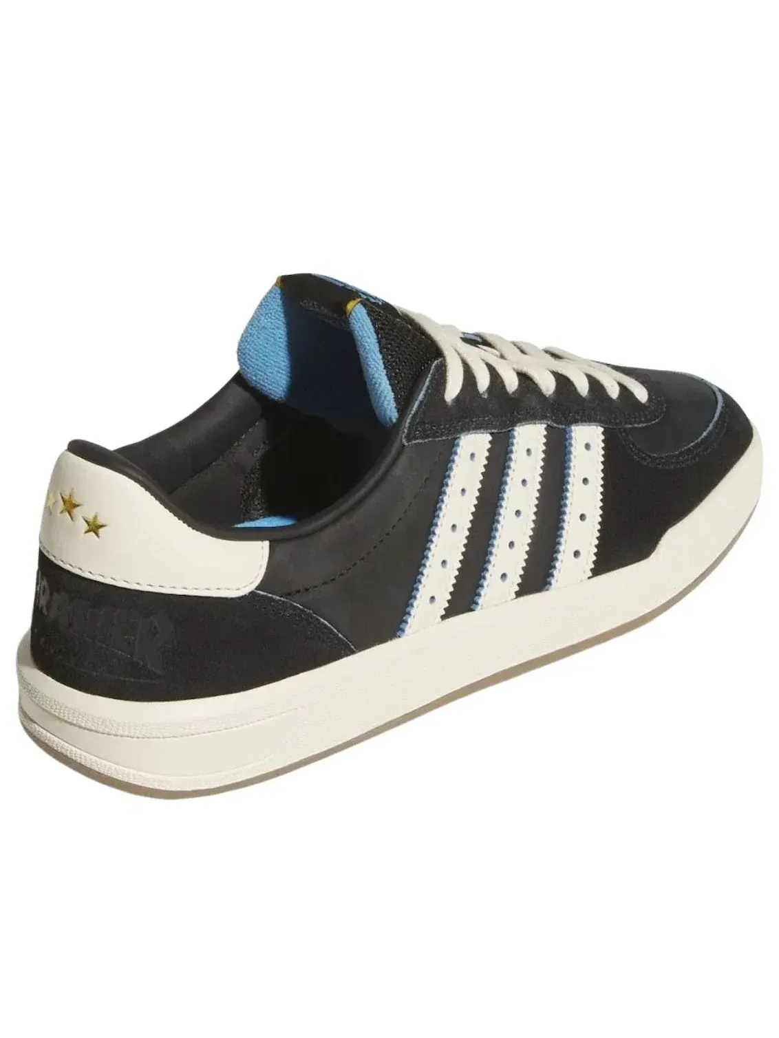 Мужские кроссовки с кожаным верхом Glenburn Thrasher Adidas — изображение 4 из 6, черный