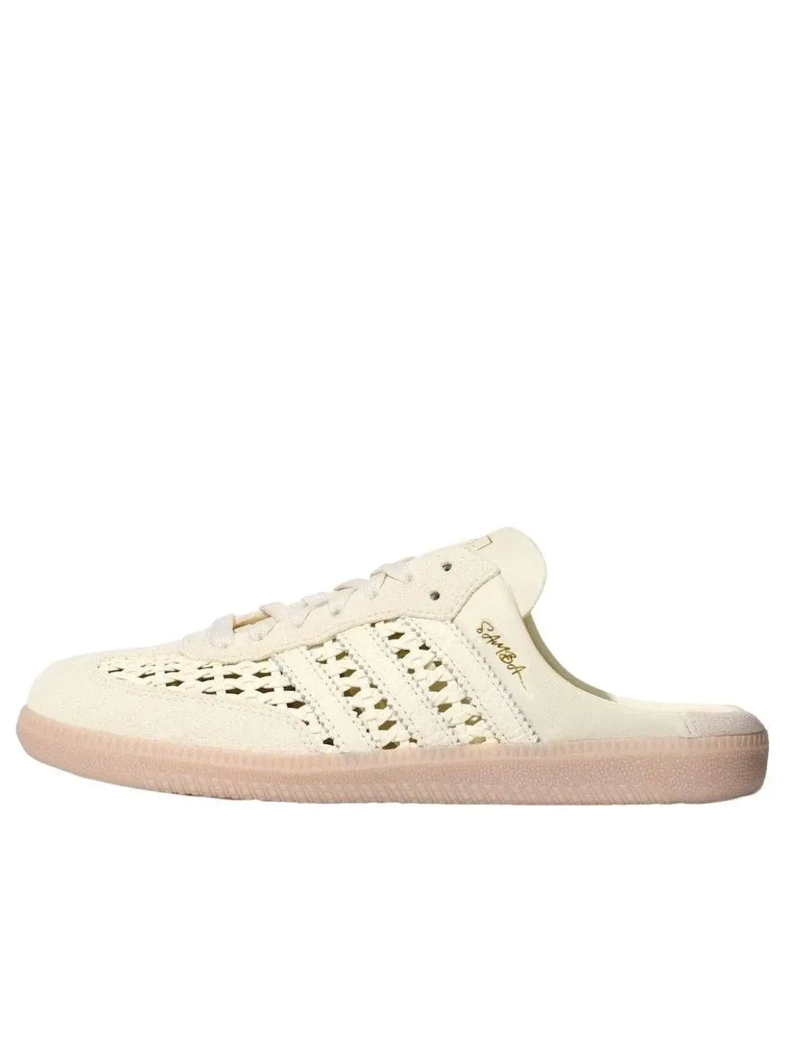 Сабо Adidas Samba Mule Woven 'Crew White' KH7719 — изображение 1 из 5, белый