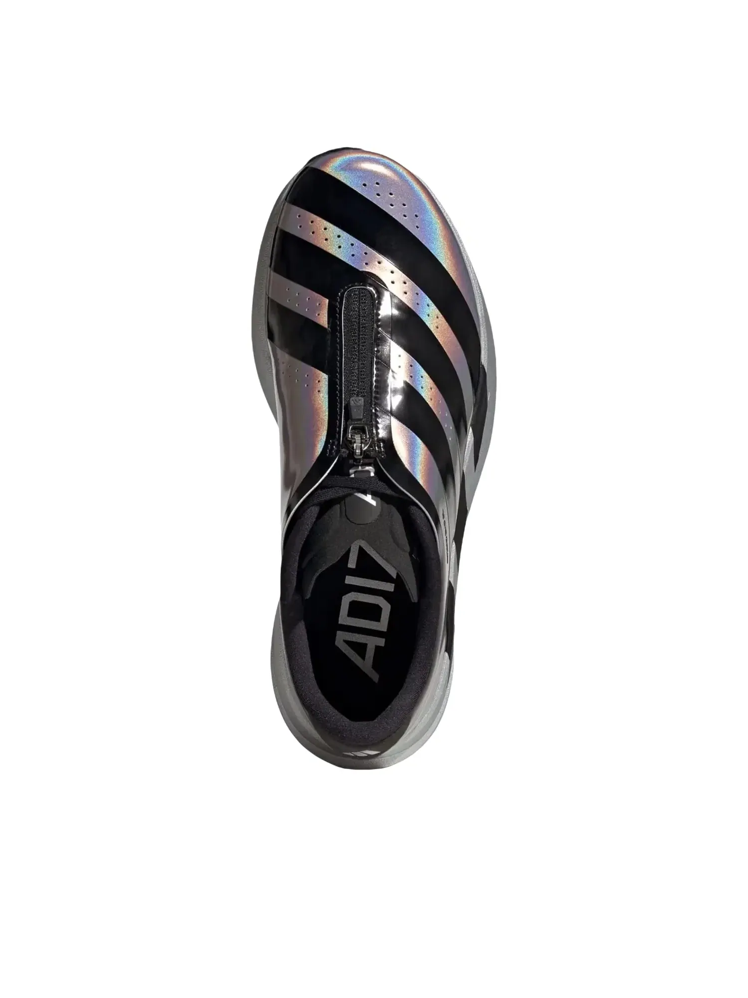 Женские кроссовки для бега с молнией Adidas Adizero Evo Sl — изображение 4 из 4, серебряный