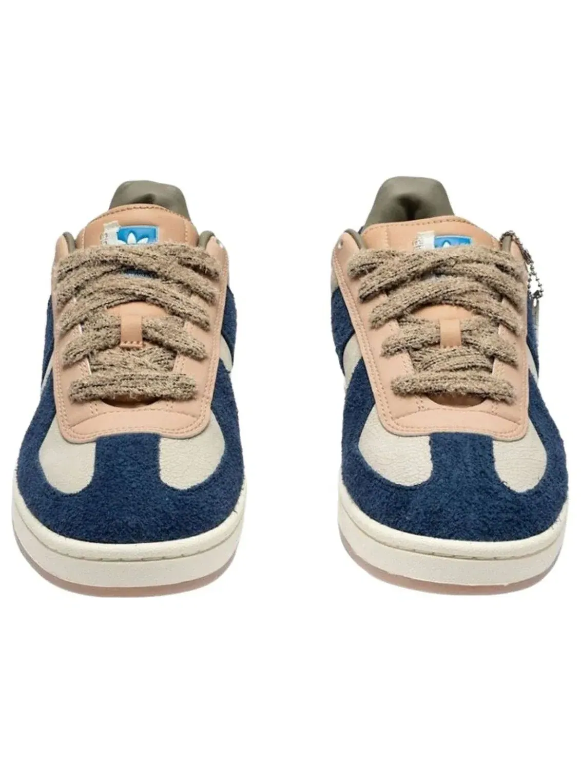 Кроссовки Adidas x Whitaker Group BW 2000s 'Do Not Duplicate Clay Navy' KH7859 — изображение 3 из 5, бежевый