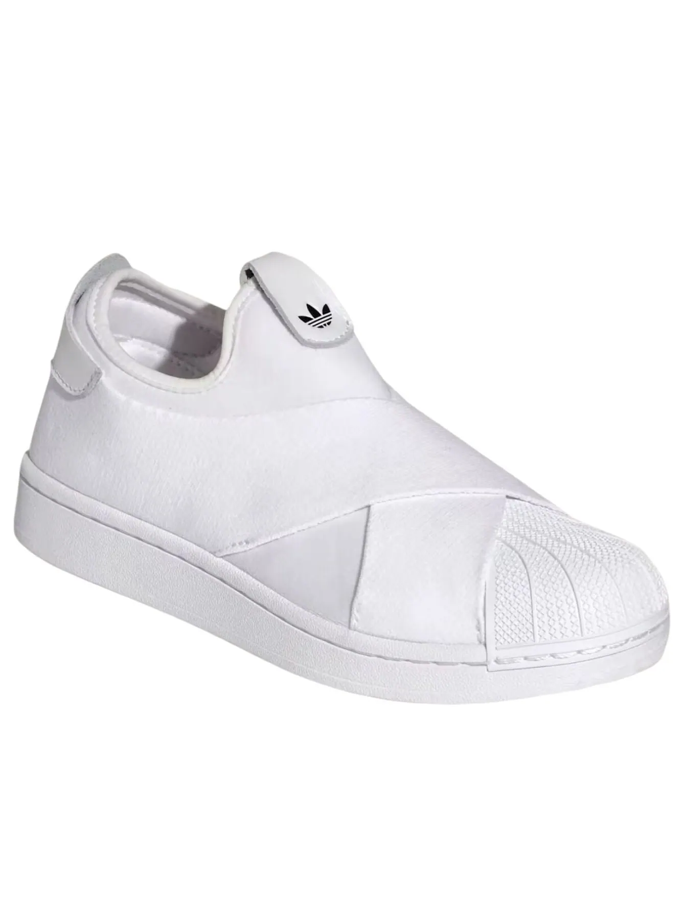 Кроссовки Adidas Superstar II X Slip-on 'Cloud White Core Black' — изображение 2 из 5, белый/черный