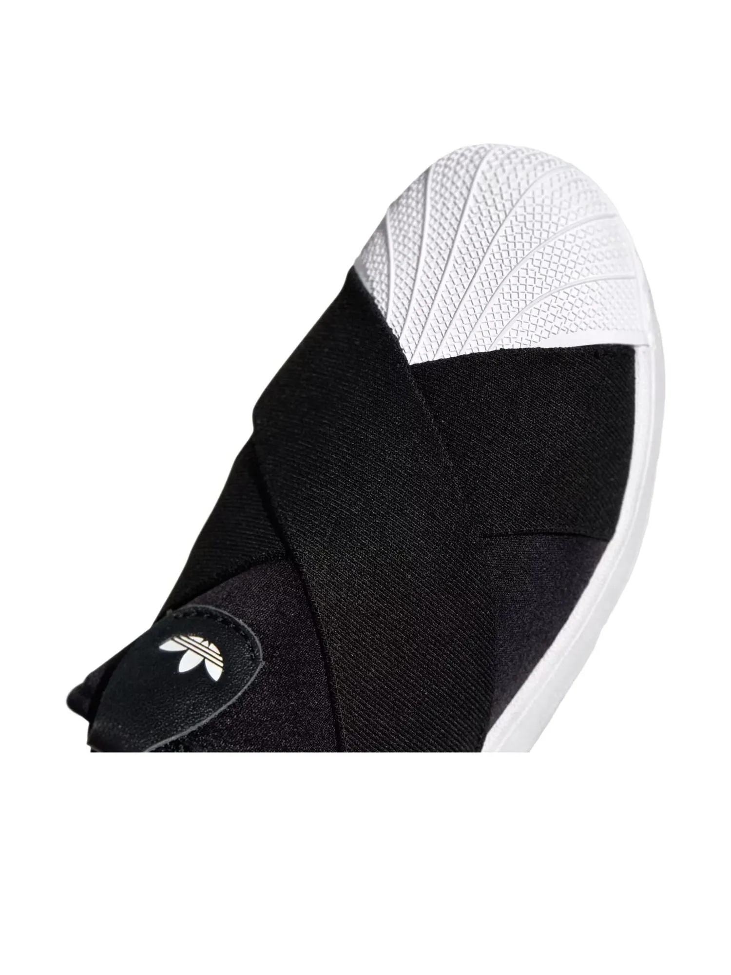 Кроссовки Adidas Superstar II X Slip-on 'Core Black Cloud White' — изображение 4 из 6, черный/белый