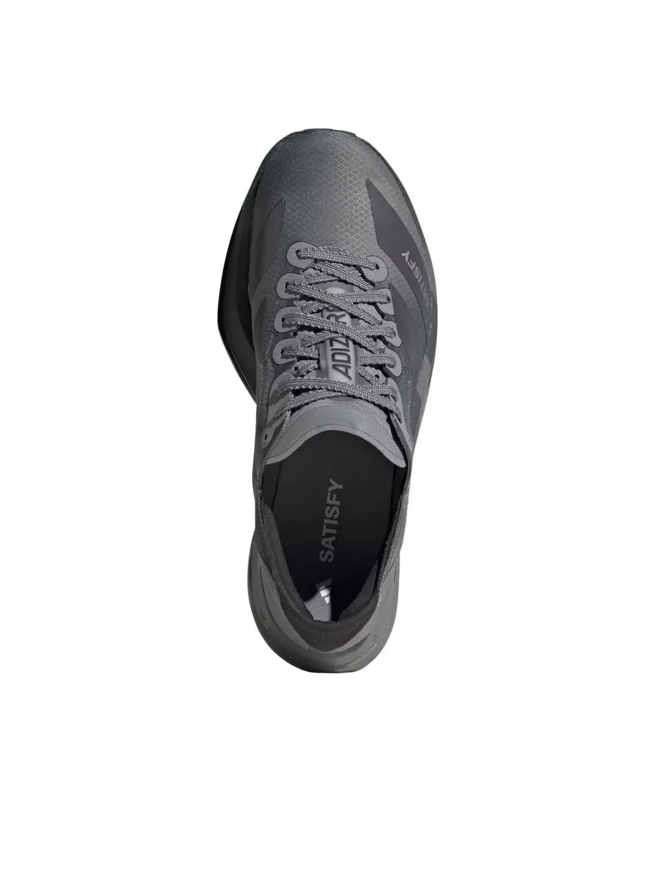 Мужские кроссовки для бега с шнуровкой Adizero Adios Pro 4 Adidas — изображение 4 из 5, серый
