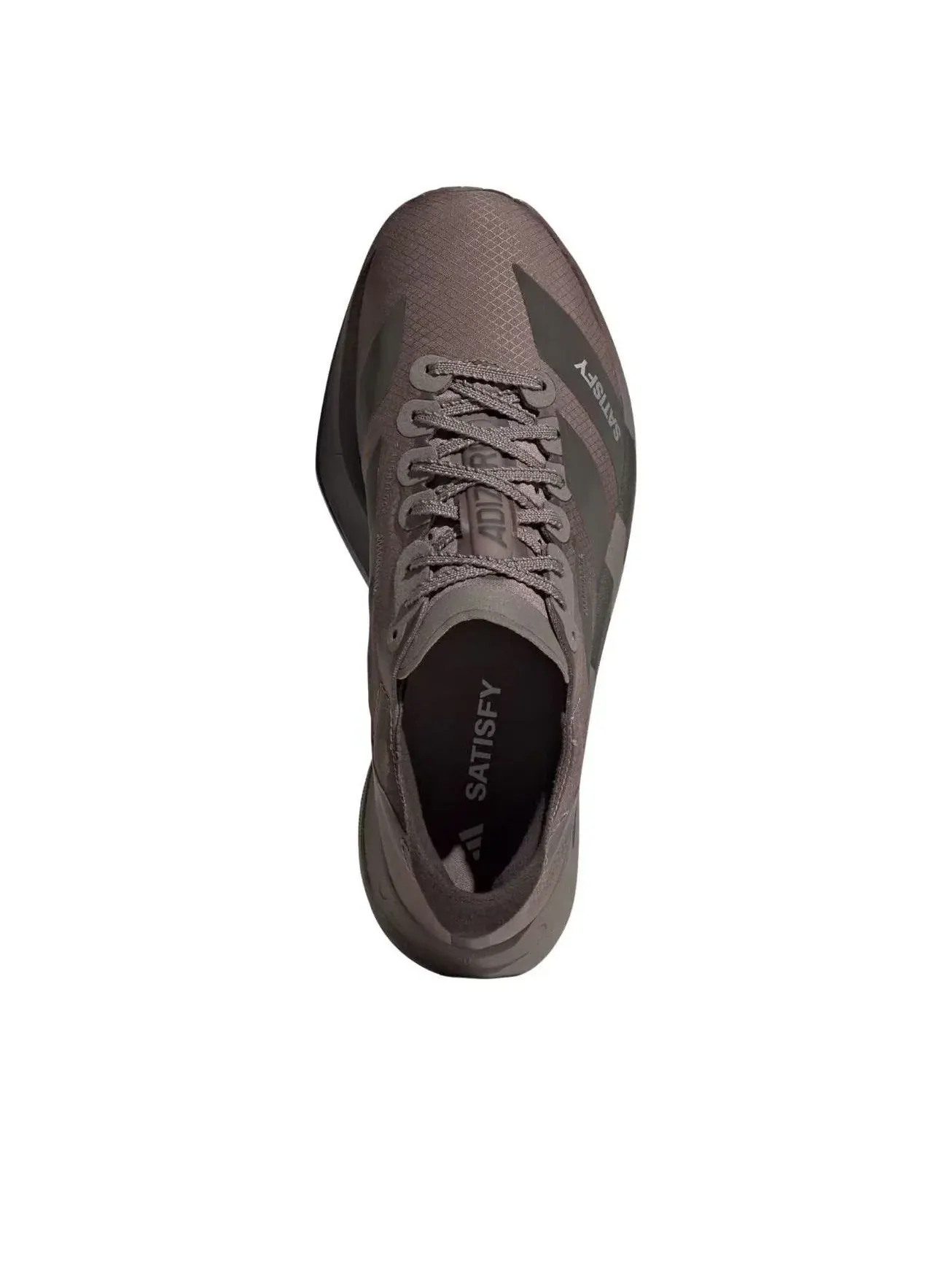 Мужские кроссовки для бега с шнуровкой Adizero Adios Pro 4 Adidas — изображение 4 из 5, коричневый