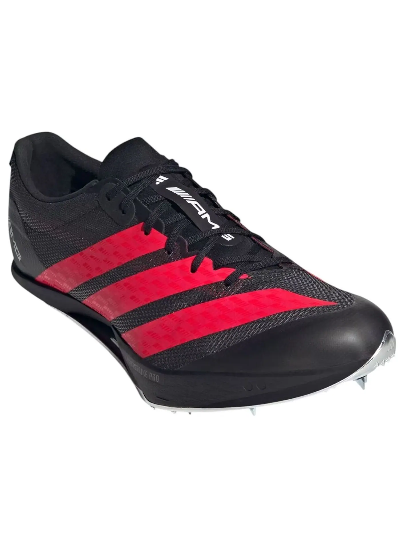 Adidas x AMG Adizero Prime SP 4 (Short Distance) 'Core Black Lucid Red' — изображение 2 из 5, черный/красный/белый