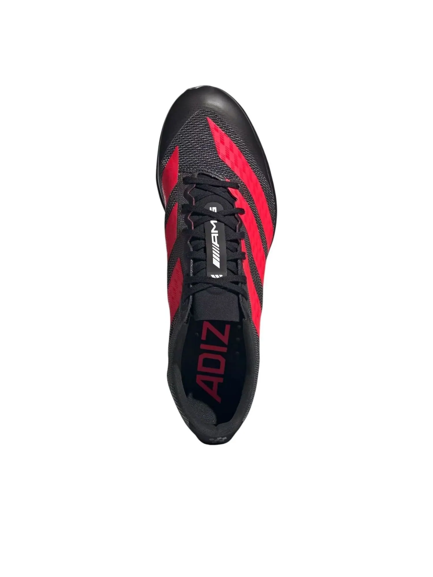 Adidas x AMG Adizero Prime SP 4 (Short Distance) 'Core Black Lucid Red' — изображение 4 из 5, черный/красный/белый