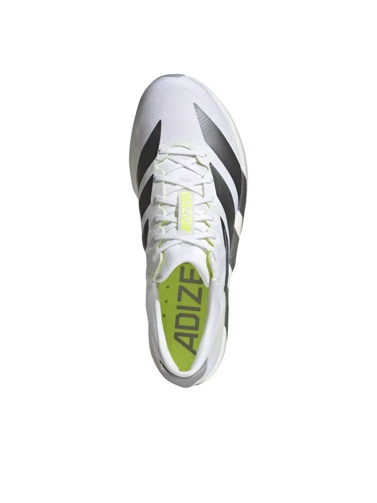 Мужские кроссовки для бега с шнуровкой Adidas Adizero Adios 9 — изображение 2 из 5, белый