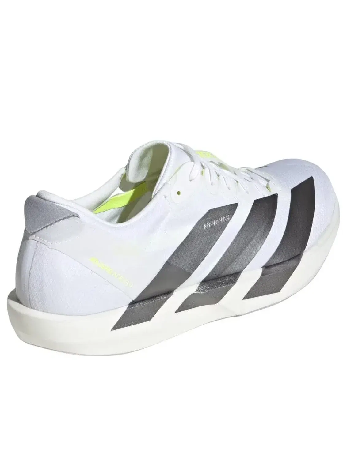 Мужские кроссовки для бега с шнуровкой Adidas Adizero Adios 9 — изображение 5 из 5, белый