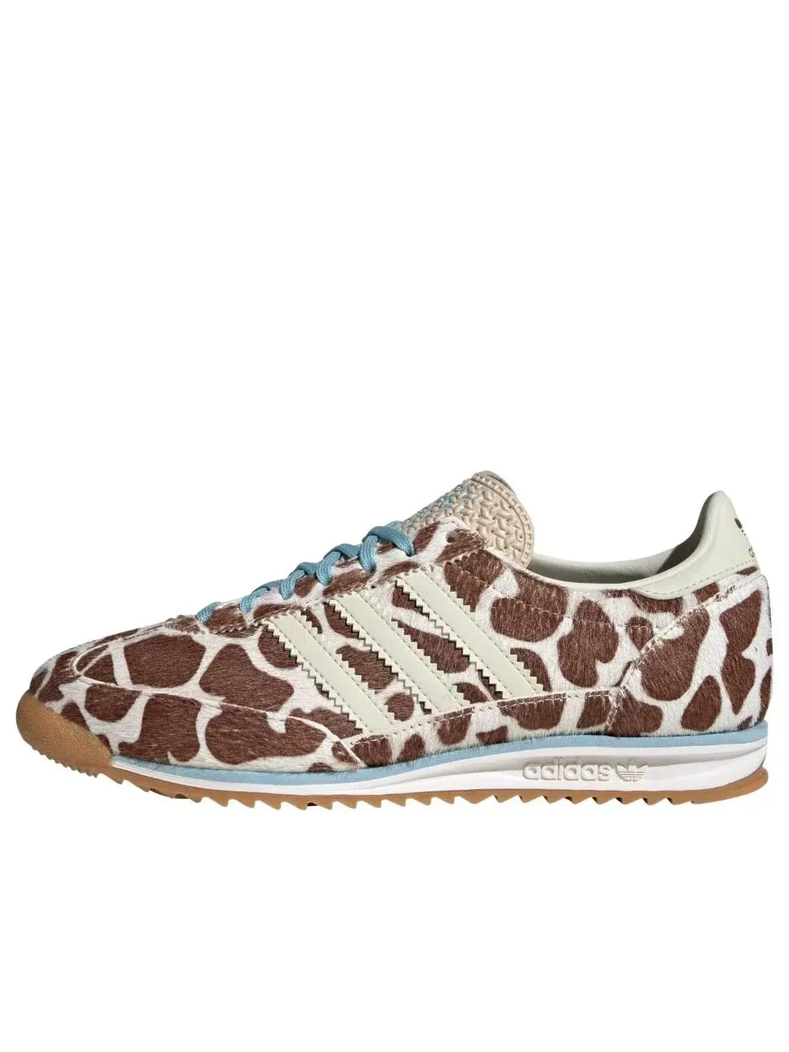 Кроссовки (WMNS) Adidas SL 72 OG 'Crystal Linen Ivory Off White' — изображение 1 из 5, коричневый