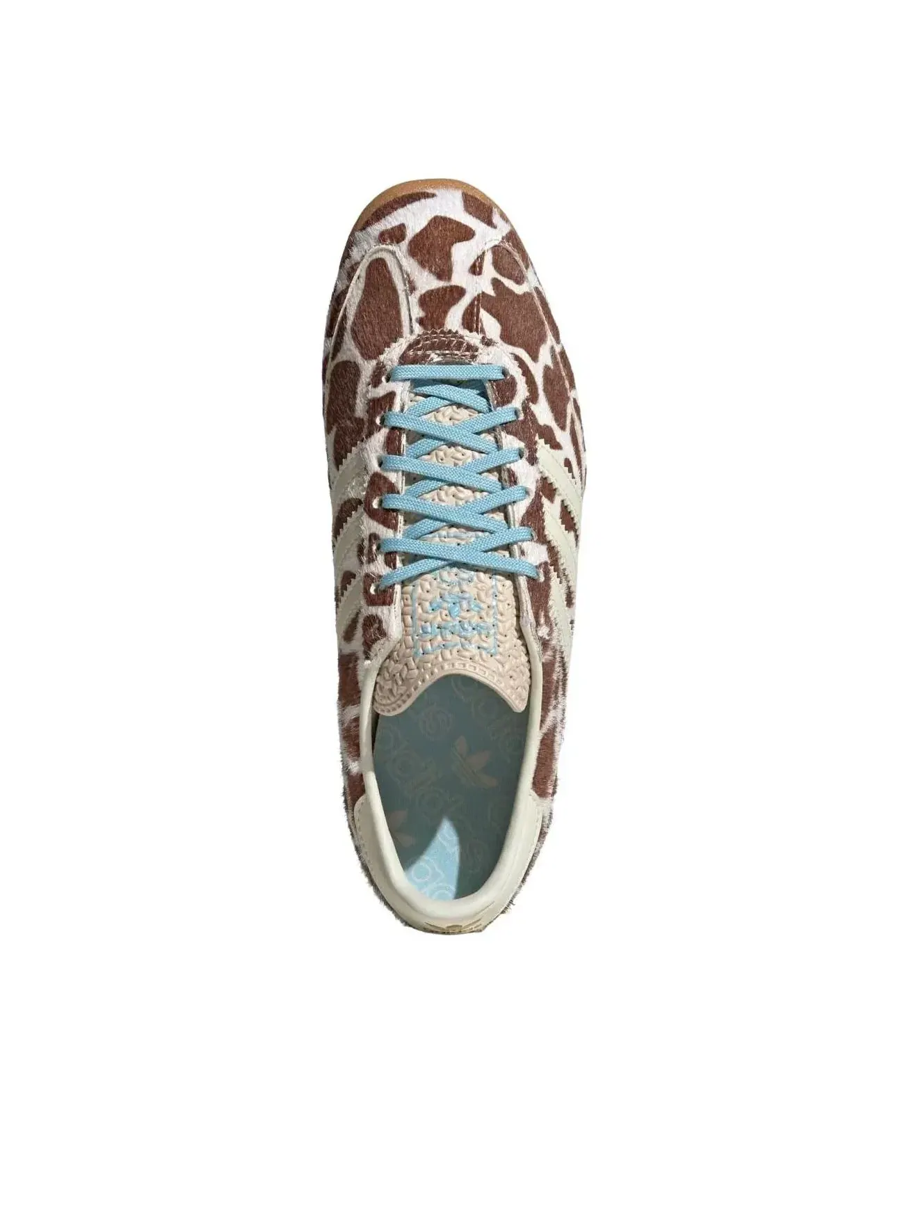 Кроссовки (WMNS) Adidas SL 72 OG 'Crystal Linen Ivory Off White' — изображение 2 из 5, коричневый