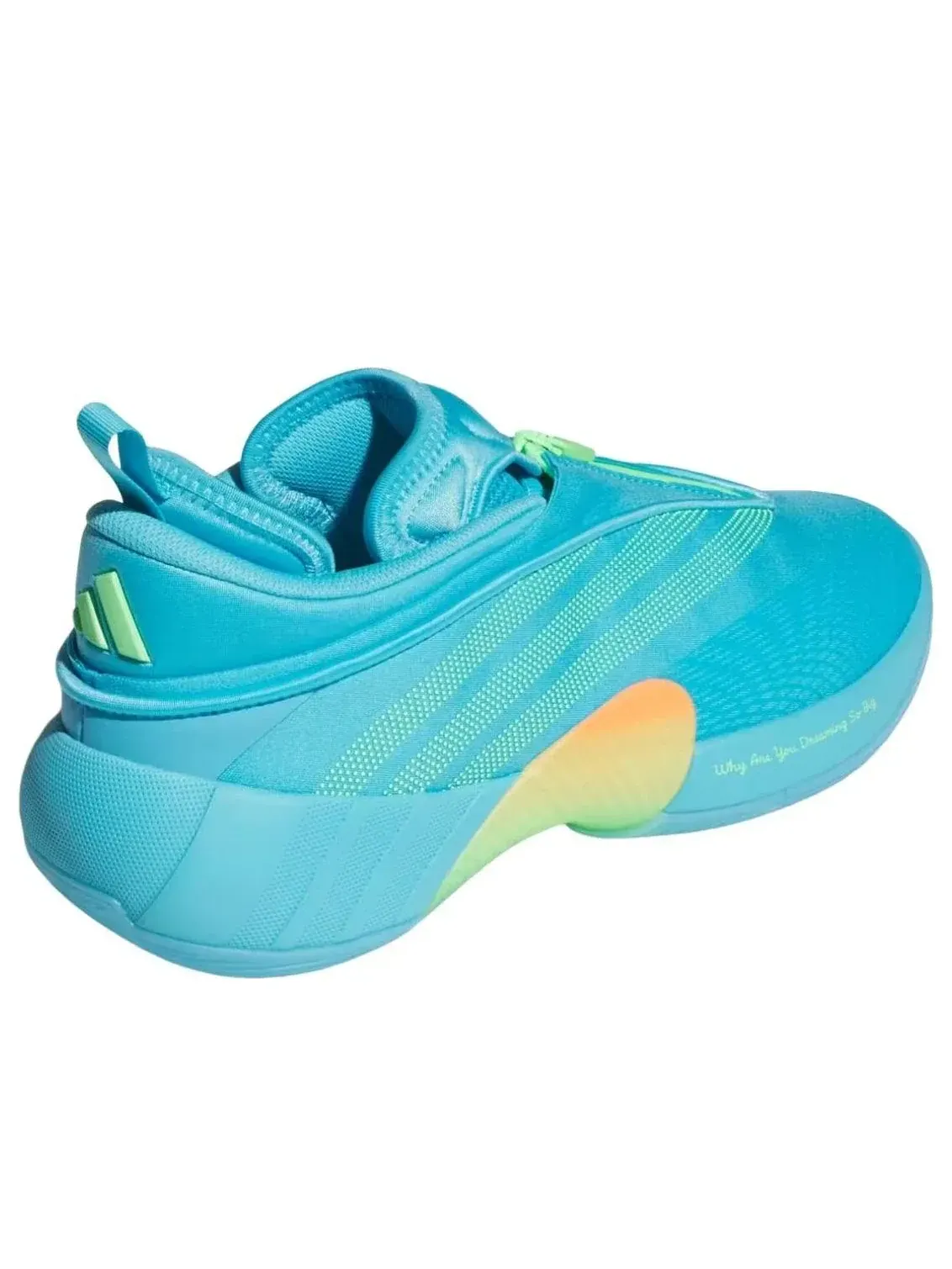 Кроссовки Adidas D.O.N. Issue #7 'Bright Cyan Screaming Orange' — изображение 5 из 5, синий