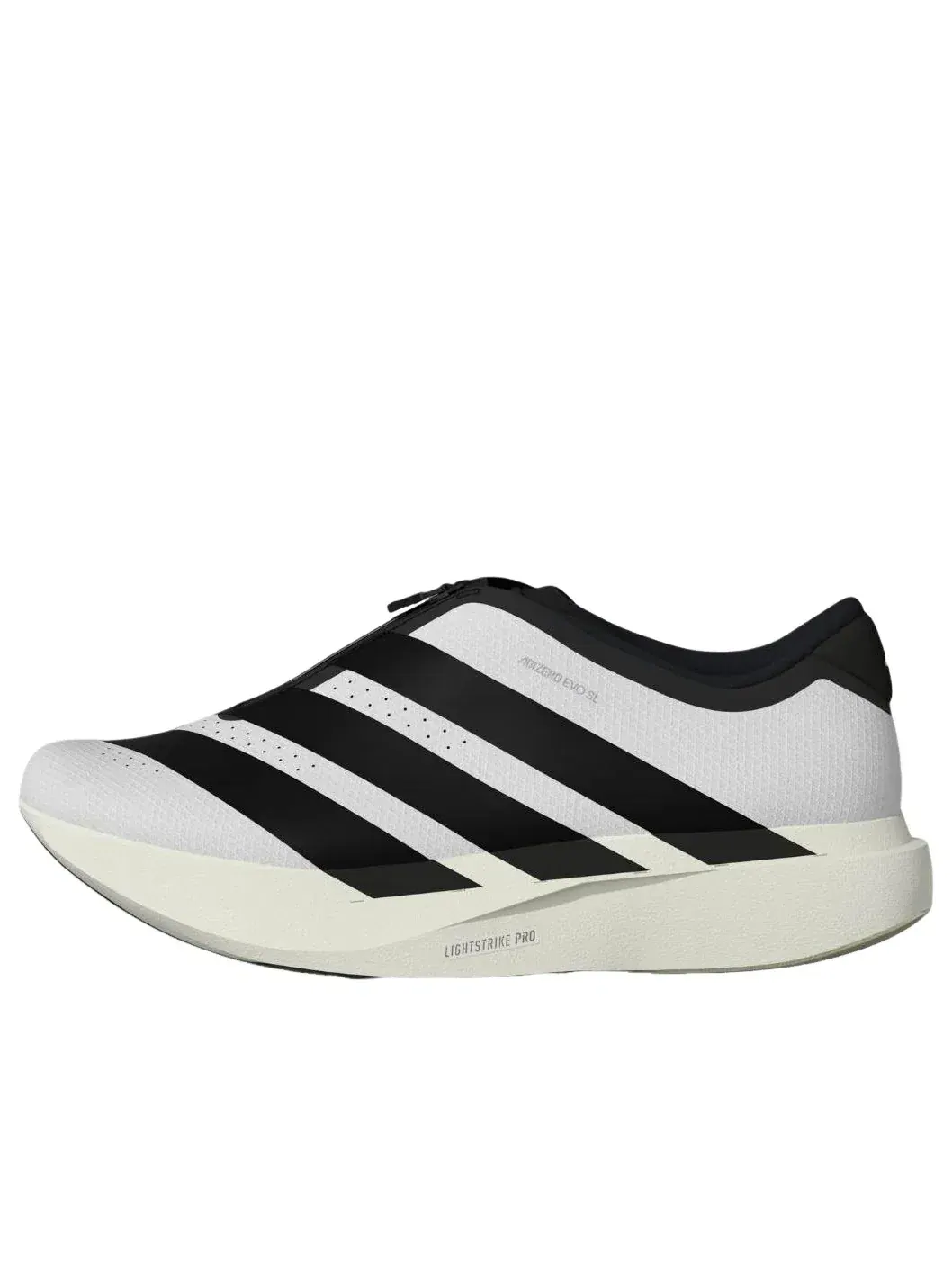 Кроссовки Adidas Adizero Evo SL Zip 'White Black' KH9623 — изображение 1 из 3, белый