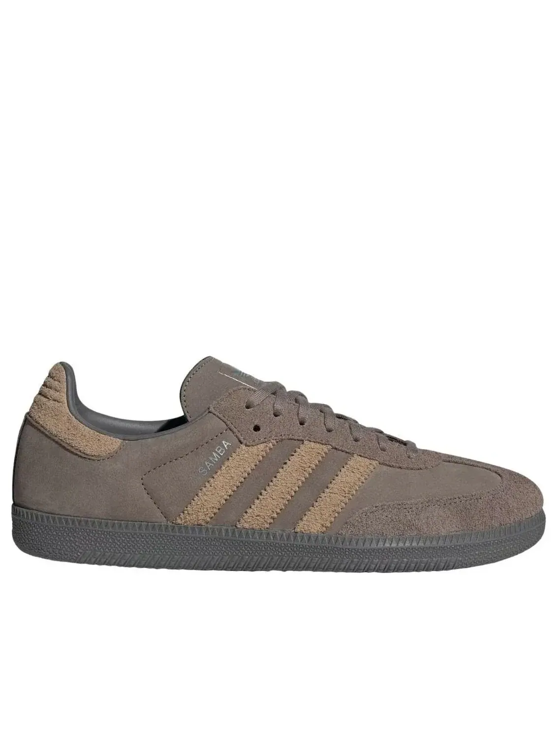 Кроссовки Adidas Samba OG x Beauty & Youth 'Simple Brown Grey' — изображение 2 из 6, коричневый