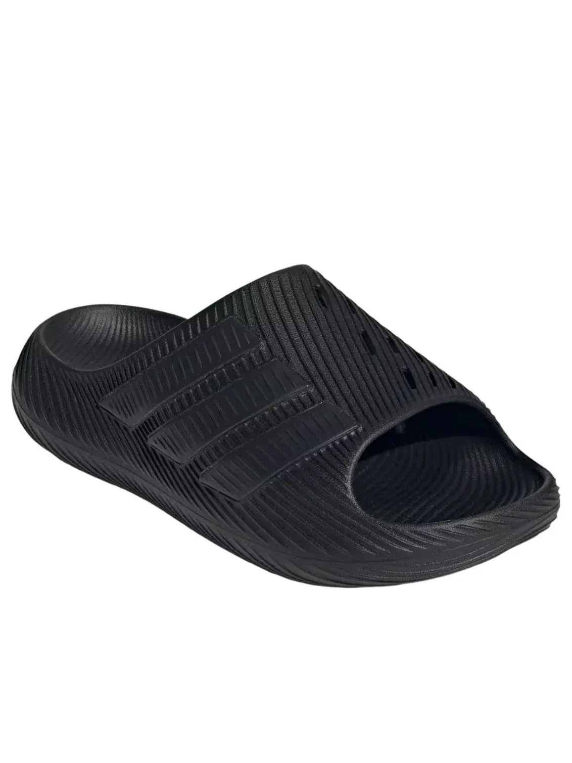 Шлепанцы Adidas Purechill 'Black Carbon' — изображение 4 из 5, черный