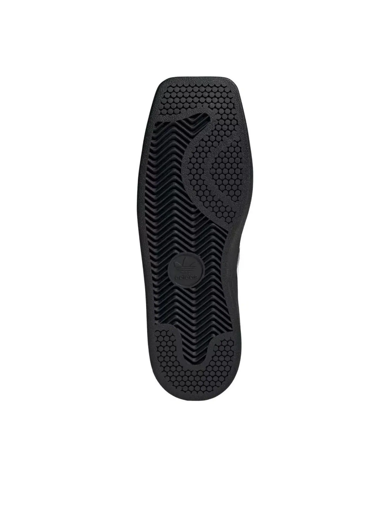 Женские кроссовки с закрытой шнуровкой Superstar Black White Adidas — изображение 3 из 4, черный