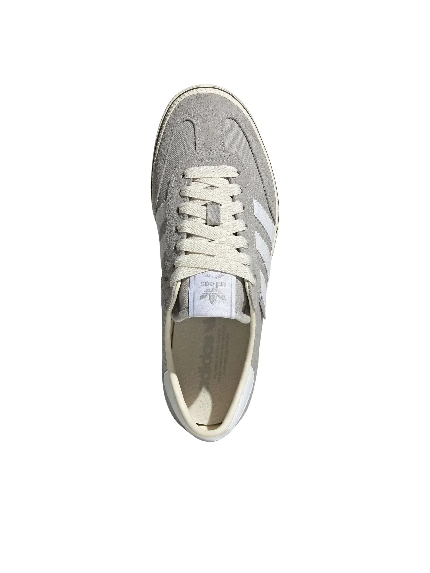 Мужские кроссовки с замшевым верхом Samba Grey White Adidas — изображение 5 из 6, серый