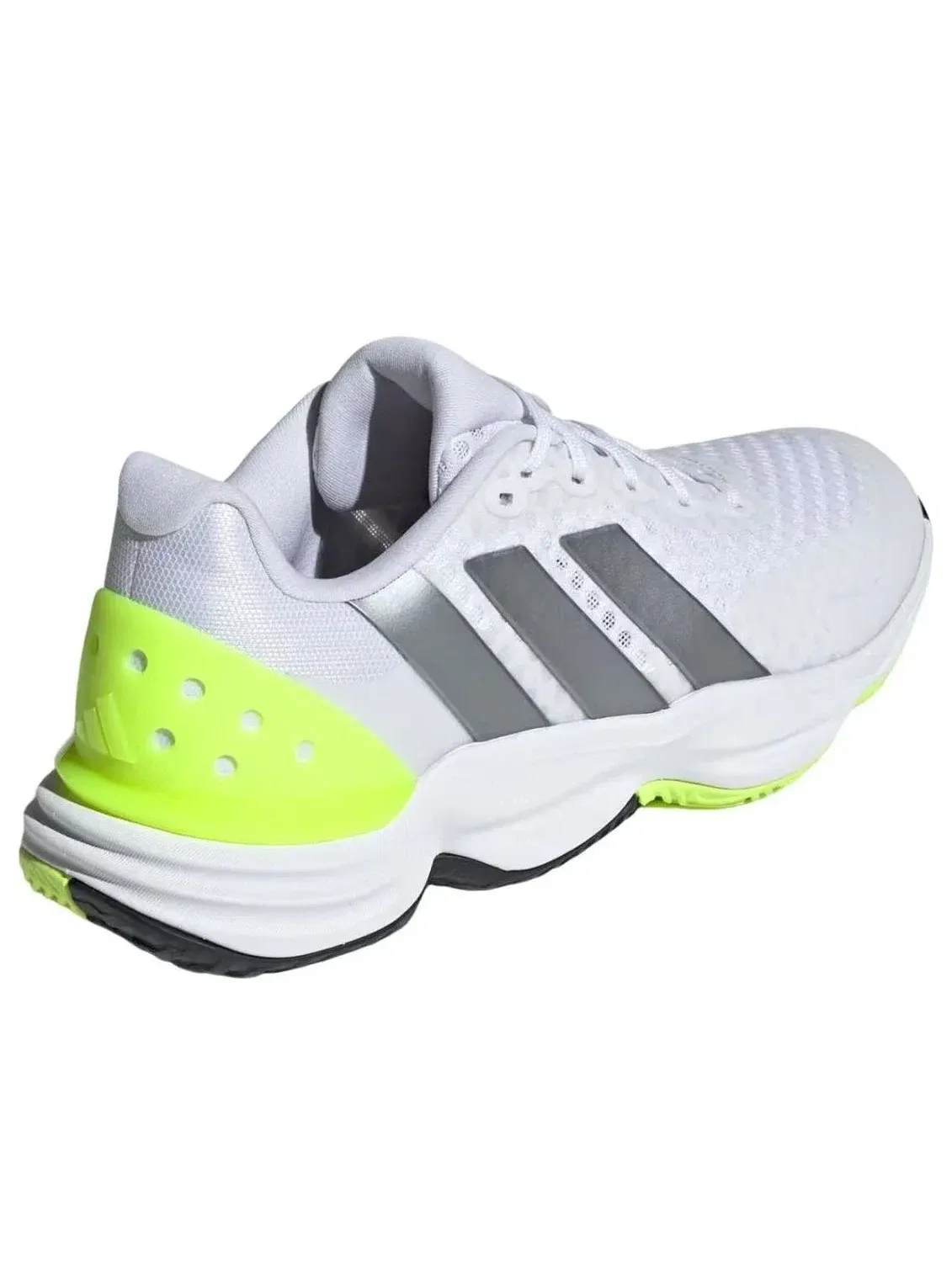 Мужские кроссовки для тенниса с шнуровкой модель White Grey Metallic Adidas — изображение 5 из 5, белый