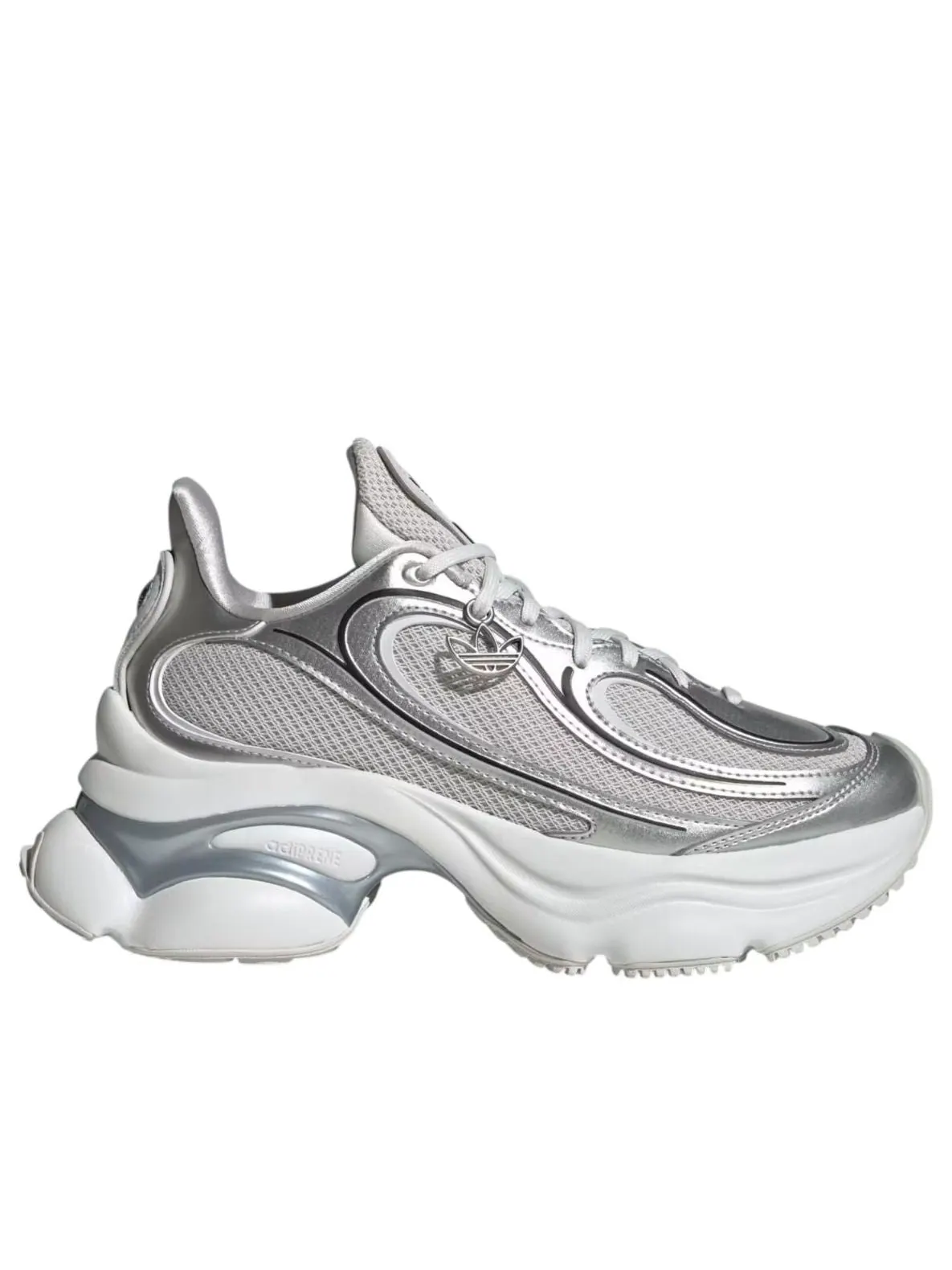 (WMNS) Adidas Ozvenuz 'Silver Metallic' — изображение 2 из 6